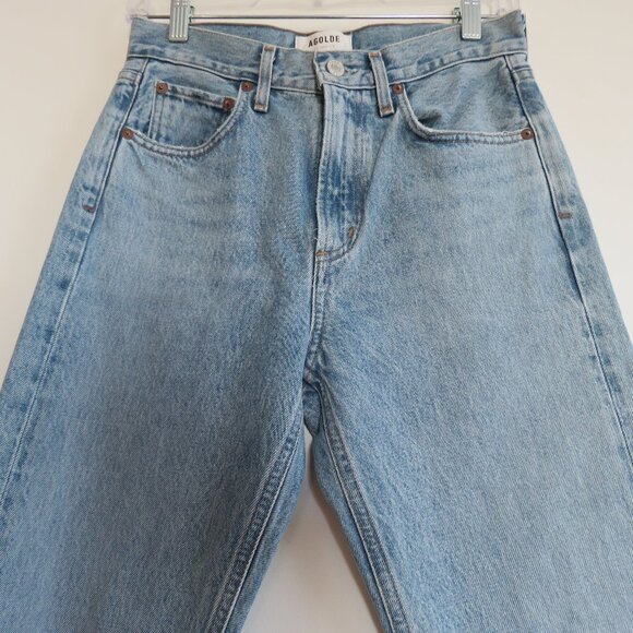 AGOLDE Cherie High Rise Straight Jeans in Merit - Size 26 Waist - Picture 9 of 15